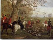 unknow artist Classical hunting fox, Equestrian and Beautiful Horses, 075. oil painting reproduction